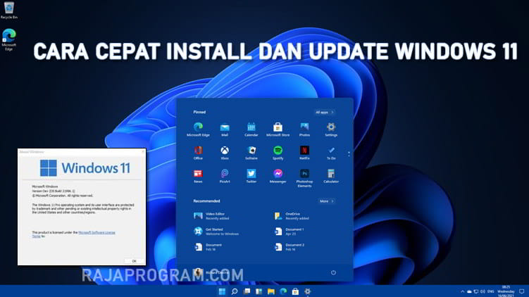 Cara Cepat Install dan Update Windows 11 Terbaru